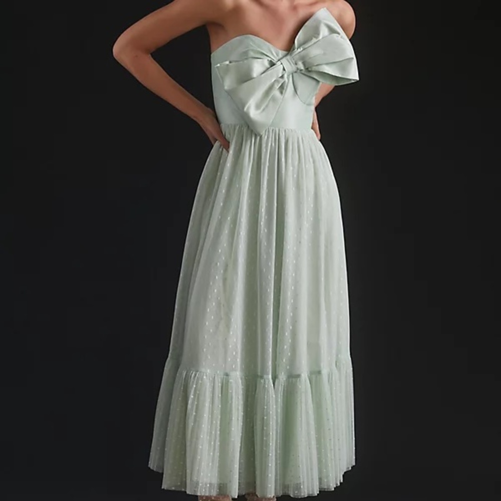 Brand New Hutch Bow Tulle Dress